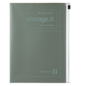 Storage It - A5 Noteboook -  Green
