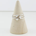 Handmade Sterling Silver Mini Heart Ring