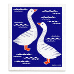 Blue Geese Dishcloth