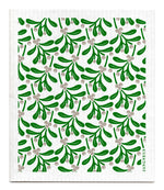 Mistletoe Dishcloth - Grey/Green