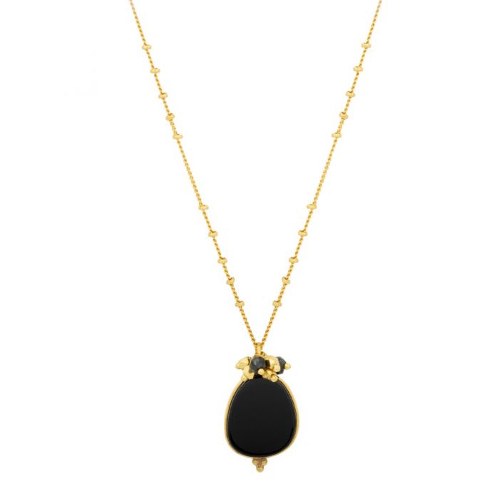 Willow Gold Necklace - Smoky