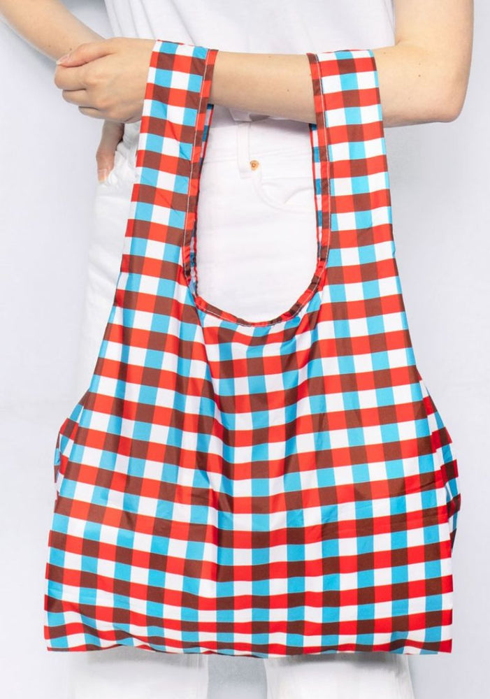 Tricolour Medium Reusable Bag - Eco