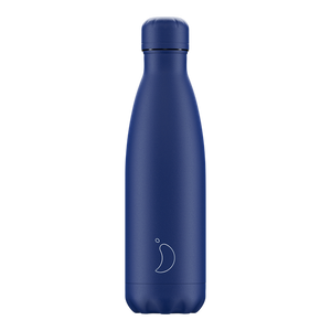 500ml Matte All Blue Chillys Bottle