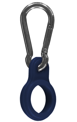 
                
                    Load image into Gallery viewer, Matte Blue Chillys Bottles Carabiner
                
            