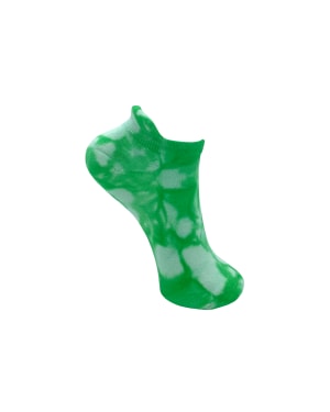 Miami Tie Dye Anklet Sock - Green