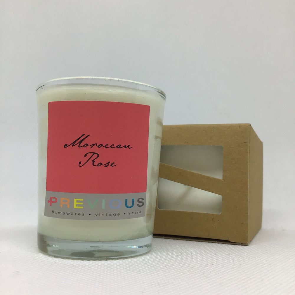 Small Moroccan Rose Candle 9cl