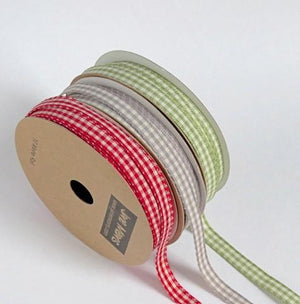 
                
                    Load image into Gallery viewer, Gingham Gift Ribbon
                
            