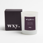 WXY Candle - Nights - Bourbon Sugar and Tobacco Leaf