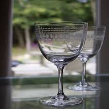 Set of Six Ovals Wine Glasses 'The Vintage List'