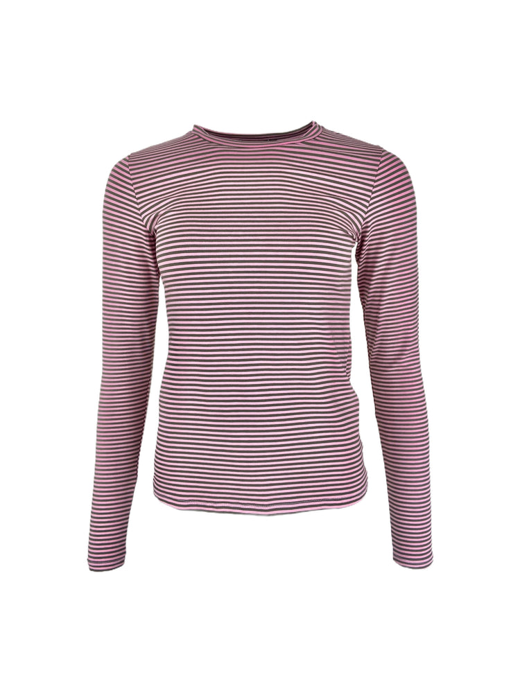 Polly Striped T Shirt - Army
