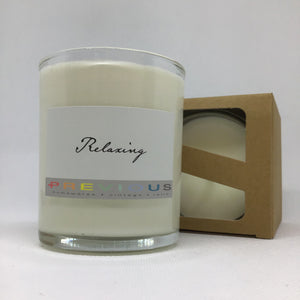 Large Scented Candle: Relaxing