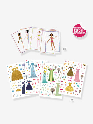 
                
                    Load image into Gallery viewer, Stickers and Paper Dolls - Dresses Through The Seasons
                
            