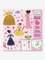 Stickers and Paper Dolls - Dresses Through The Seasons
