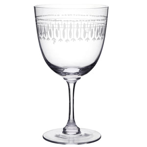 Set of Six Ovals Wine Glasses 'The Vintage List'