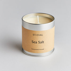 Sea Salt Scented Tin Candle