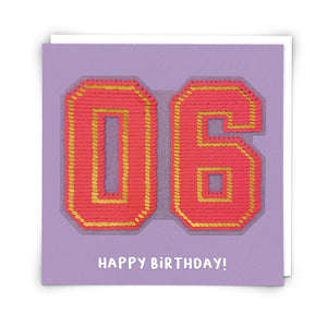 
                
                    Load image into Gallery viewer, Sequin Six Greetings Card
                
            