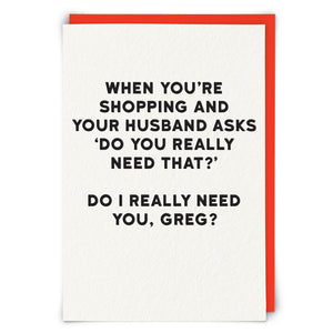 Shopping Card