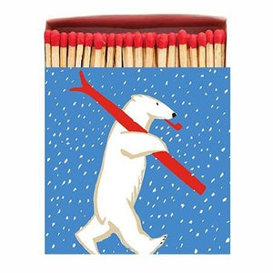 
                
                    Load image into Gallery viewer, Skiing Bears Luxury Matchbox
                
            