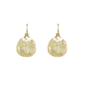 Solange Earrings in Gold With Freshwater Pearls