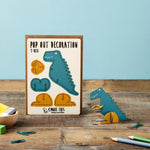 T-Rex Pop-Out Card