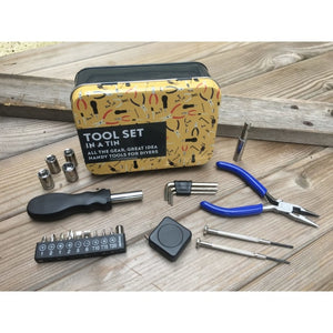 Tool Set In A Tin