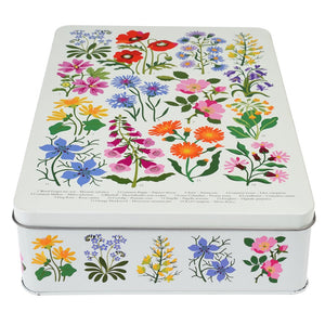 
                
                    Load image into Gallery viewer, Wild Flowers Biscuit Tin
                
            