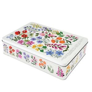 
                
                    Load image into Gallery viewer, Wild Flowers Biscuit Tin
                
            