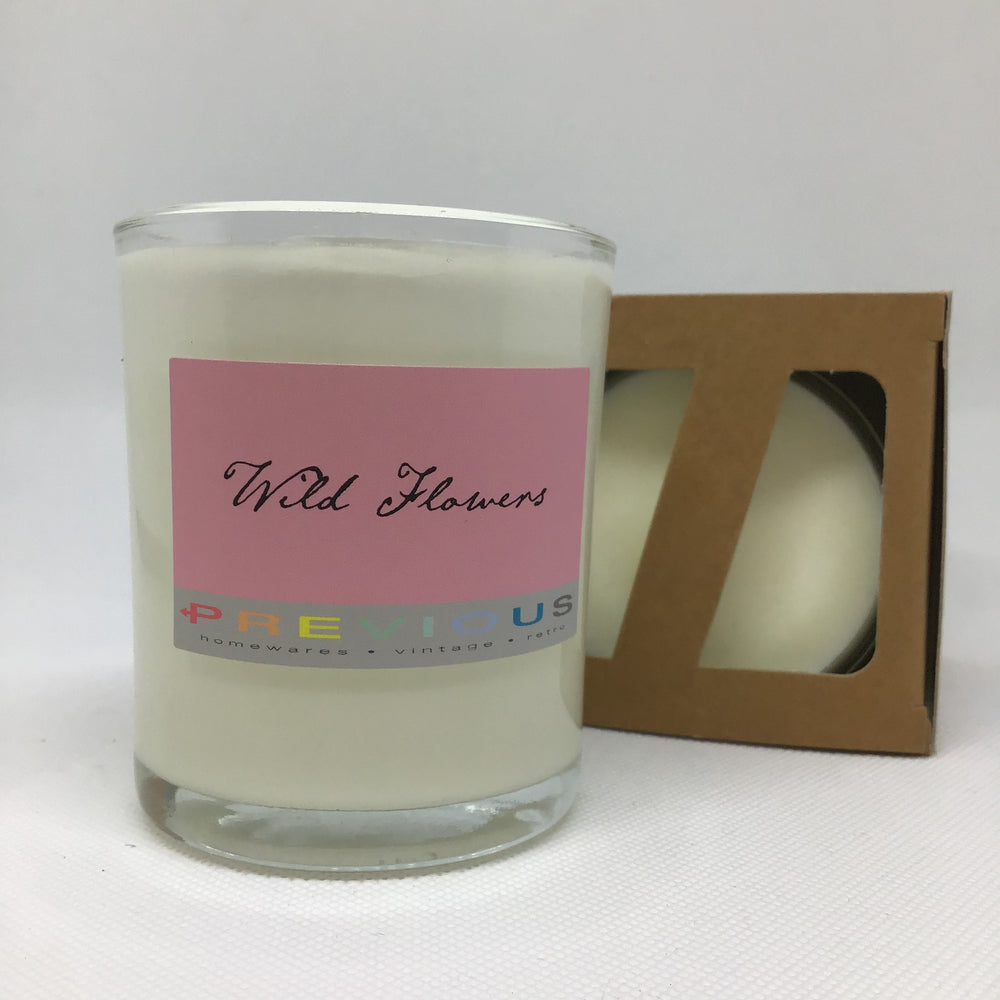 Large Scented Wild Flowers Candle