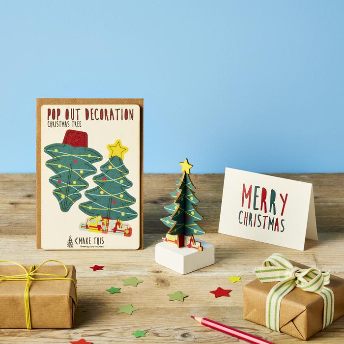 Christmas Tree Pop-Out Card