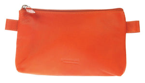 
                
                    Load image into Gallery viewer, Soft Leather Make Up/ Cosmetic Bag/ Clutch Bag
                
            